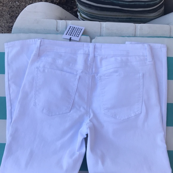 NWT Pistola Jennifer Distressed High Waist Skinny White Jeans - Picture 10 of 10